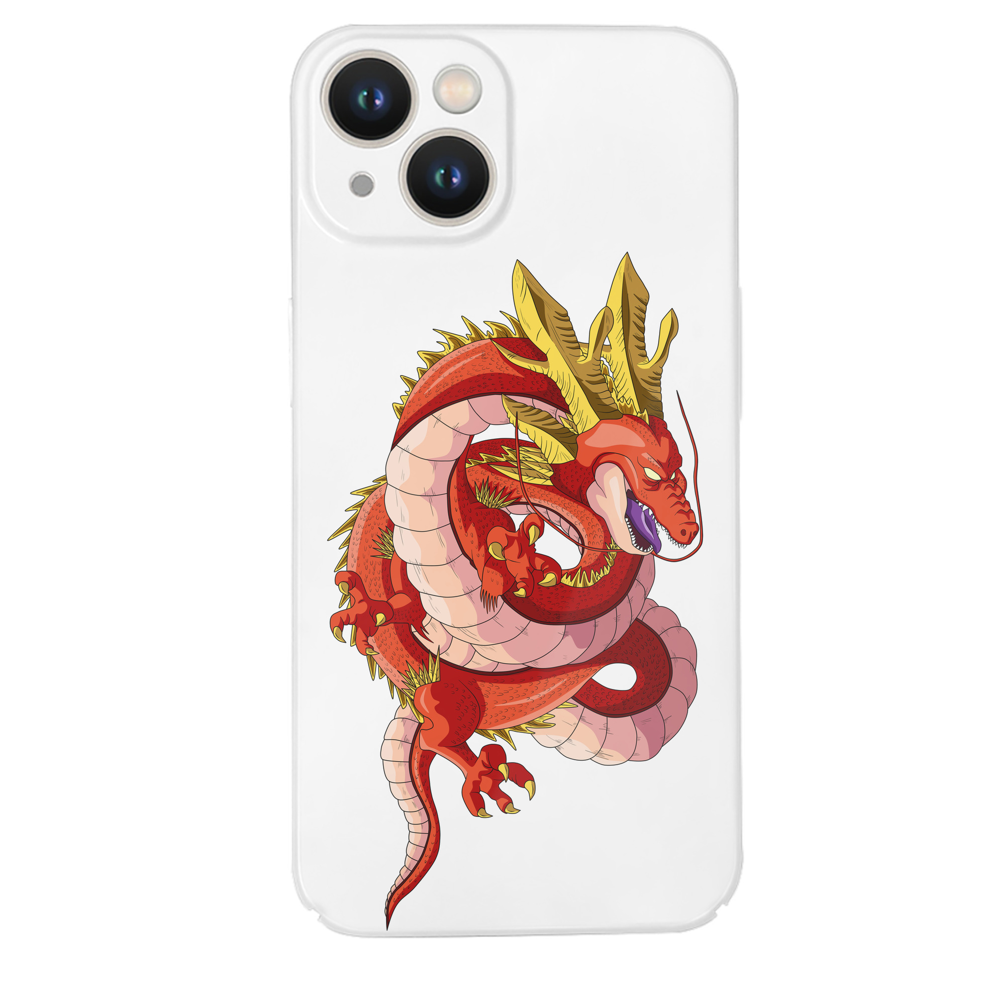（画像用） ドラゴンボール 神龍 シェンロン DRAGON BALL Shenron 【iPhone 14シリーズ対応】ハードケース